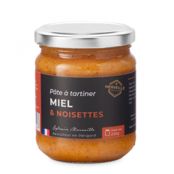 Pâte à tartiner Miel et Noisettes - 250g